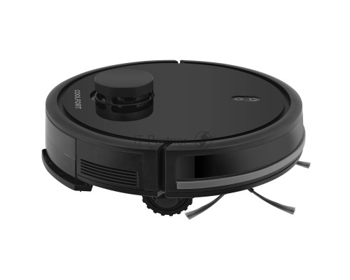 Робот-пылесос Coolfort CF-3206 черный, 2600 мАч Li-Ion, уборка влажная/сухая, пылесборник контейнер 0.23 л