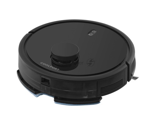 Робот-пылесос Coolfort CF-3206 черный, 2600 мАч Li-Ion, уборка влажная/сухая, пылесборник контейнер 0.23 л