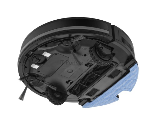 Робот-пылесос Coolfort CF-3206 черный, 2600 мАч Li-Ion, уборка влажная/сухая, пылесборник контейнер 0.23 л
