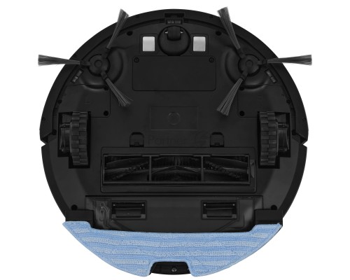 Робот-пылесос Coolfort CF-3206 черный, 2600 мАч Li-Ion, уборка влажная/сухая, пылесборник контейнер 0.23 л