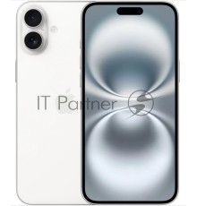 Смартфон Apple iPhone 16 A3287 8Gb, 256Gb, White