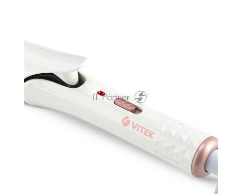 Выпрямитель Vitek VT-8406 25Вт белый макс.темп.:200С покрытие:керамико-турмалиновое