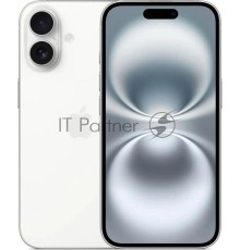 Смартфон Apple iPhone 16, 8/128Gb, белый