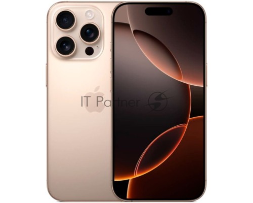 Смартфон Apple iPhone 16 Pro, 8/128Gb, бежевый титан