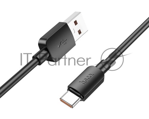 Кабель Hoco X96 Hyper 100W TYPE-C USB (m)-USB Type-C (m) 1м черный коробка