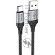 Кабель Hoco X102 Fresh Type-C USB (m)-USB Type-C (m) 1м черный коробка