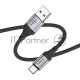 Кабель Hoco X102 Fresh Type-C USB (m)-USB Type-C (m) 1м черный коробка