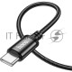 Кабель Hoco X89 Wind USB (m)-USB Type-C (m) 1м черный без упаковки