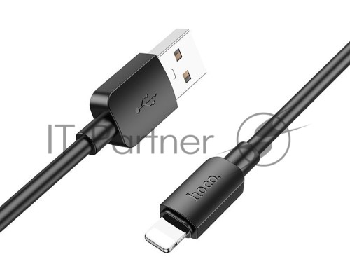 Кабель Hoco X96 Hyper iP USB (m)-Lightning (m) 1м черный коробка