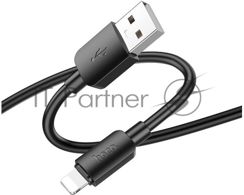 Кабель Hoco X96 Hyper iP USB (m)-Lightning (m) 1м черный коробка