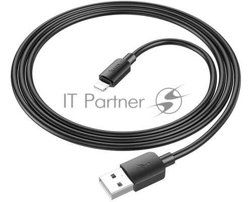 Кабель Hoco X96 Hyper iP USB (m)-Lightning (m) 1м черный коробка