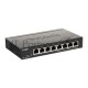 Коммутатор D-Link DGS-1100-08PV2/A3A (L2) 8x1Гбит/с 8PoE 64W настраиваемый
