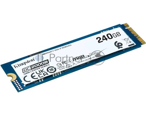Накопитель SSD Kingston PCIe 4.0 x4 240GB SEDC2000BM8/240G DC2000B M.2 2280 0.4 DWPD