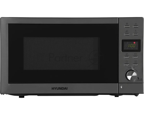 Микроволновая печь Hyundai HYM-D3043 серебристый, 20 л, 700 Вт, переключатели - кнопки/поворотный механизм