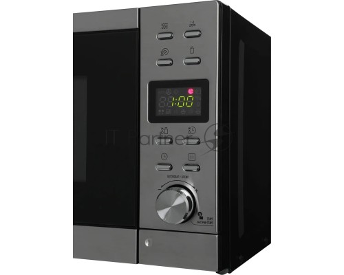 Микроволновая печь Hyundai HYM-D3043 серебристый, 20 л, 700 Вт, переключатели - кнопки/поворотный механизм