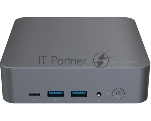 Неттоп Digma Pro Minimax X1 i5 12450H (2) 8Gb SSD256Gb UHDG Windows 11 Professional GbitEth WiFi BT 100W серый (DPP5-8CXW03)