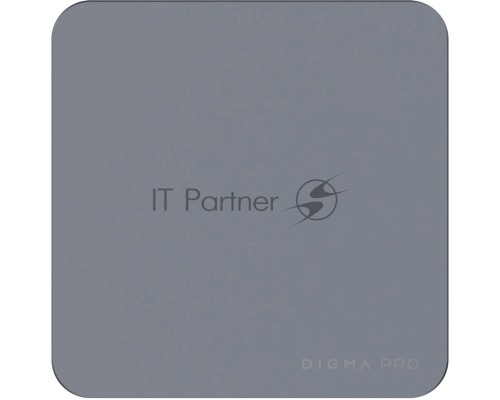 Неттоп Digma Pro Minimax X1 i5 12450H (2) 8Gb SSD256Gb UHDG Windows 11 Professional GbitEth WiFi BT 100W серый (DPP5-8CXW03)