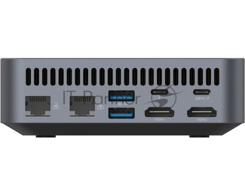 Неттоп Digma Pro Minimax X1 i5 12450H (2) 8Gb SSD256Gb UHDG Windows 11 Professional GbitEth WiFi BT 100W серый (DPP5-8CXW03)