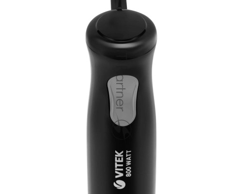 Блендер погружной Vitek VT-3400 черный/серебристый 800Вт