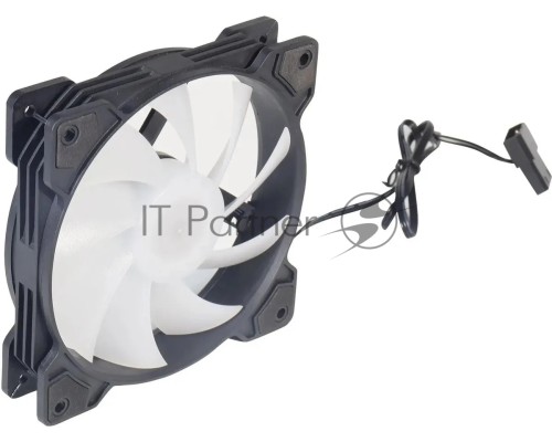 Вентилятор для корпуса Оклик OG-CF120RGB1-BK RGB 120х120x25 черный 3-pin 4-pin (Molex) 23дБ Ret