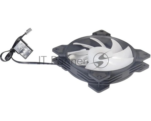 Вентилятор для корпуса Оклик OG-CF120RGB1-BK RGB 120х120x25 черный 3-pin 4-pin (Molex) 23дБ Ret