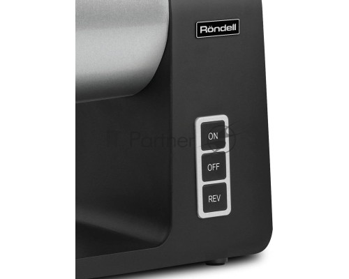Мясорубка Rondell 1451-RE-01, 2300Вт, серебристый/черный