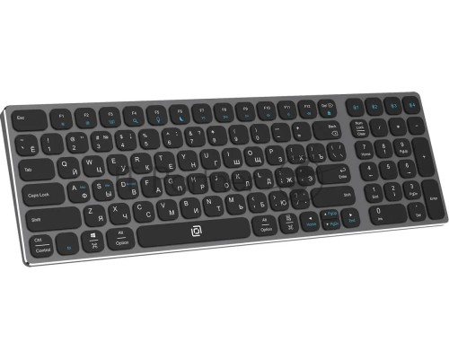 Клавиатура Оклик K767W беспроводная USB серый/черный (2002135)