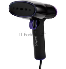 Отпариватель ручной Kitfort КТ-9114 1500Вт черный/фиолетовый
