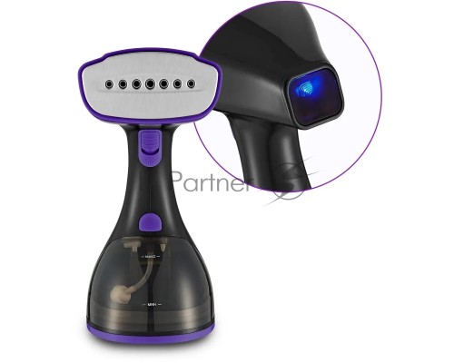 Отпариватель ручной Kitfort КТ-9121-1 1500Вт черный/фиолетовый