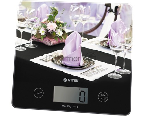Весы кухонные электронные Vitek VT-8024 макс.вес:10кг черный