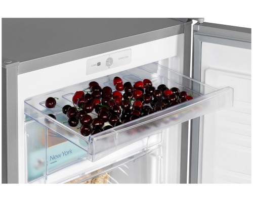 Морозильная камера Nordfrost DF 260NF SAP, серебристый, 75 л, 3 ящика