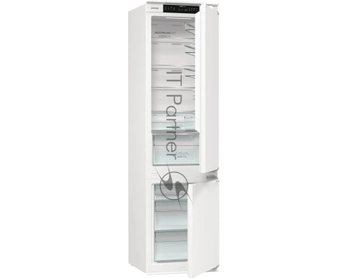 Холодильник встраиваемый Gorenje NRKI519141 белый двухкамерный 207/68 л морозилка снизу, No Frost