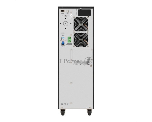ИБП On-line ExeGate PowerExpert TL-575-6kVA.240V.LCD.AVR.T.USB.RS232.SNMP <6000VA/6000W, On-Line, PF=1, LCD, клеммы, RS232, USB, SNMP-slot, встроенные батареи 12V 7.2Ah -20шт, возможность подключения до 4 внешних батарейных блоков 240В, Tower, металличес