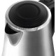 Чайник электрический Vitek VT-7073 серебристый/черный 1.7л. 2200Вт корпус: металл/пластик