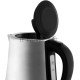 Чайник электрический Vitek VT-7073 серебристый/черный 1.7л. 2200Вт корпус: металл/пластик