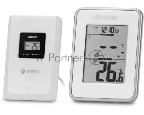 Погодная станция Vitek VT-6408 серебристый
