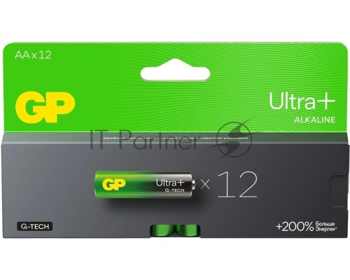 Батарея GP Ultra Plus Alkaline 15AUPA21-2CRB12 AA (12шт) блистер