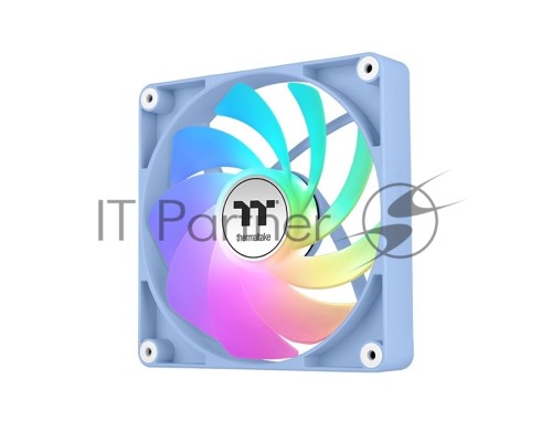 Вентилятор для корпуса Thermaltake CT140 Sync Hydrangea Reverse ARGB 140х140x25 голубой 4-pin 32.8дБ (упак.:2шт) (CL-F201-PL14BU-A) Ret