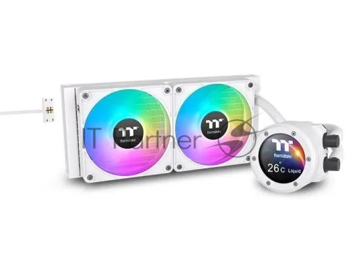 Система водяного охлаждения Thermaltake TH240 V2 Ultra EX Snow ARGB Soc-AM5/AM4/1151/1200/1700 белый 4-pin 28.5dB Al+Cu LCD Ret (CL-W425-PL12SW-A) Система водяного охлаждения Thermaltake TH240 V2 Ultra EX Snow ARGB Soc-AM5/AM4/1151/1200/1700 белый 4-pin 28.5dB Al+Cu LCD Ret (CL-W425-PL12SW-A)