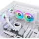 Система водяного охлаждения Thermaltake TH240 V2 Ultra EX Snow ARGB Soc-AM5/AM4/1151/1200/1700 белый 4-pin 28.5dB Al+Cu LCD Ret (CL-W425-PL12SW-A)
