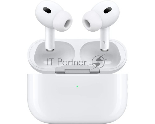 Гарнитура внутриканальные Apple AirPods Pro 2 2023 A3047/A3048/A2968 белый беспроводные bluetooth в ушной раковине (MTJV3HN/A)