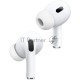 Гарнитура внутриканальные Apple AirPods Pro 2 2023 A3047/A3048/A2968 белый беспроводные bluetooth в ушной раковине (MTJV3HN/A)