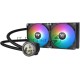 Система водяного охлаждения Thermaltake TH280 V2 Ultra ARGB Soc-AM5/AM4/1151/1200/1700 черный 4-pin 34.7dB Al+Cu LCD Ret (CL-W385-PL14SW-A)