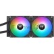 Система водяного охлаждения Thermaltake TH280 V2 Ultra ARGB Soc-AM5/AM4/1151/1200/1700 черный 4-pin 34.7dB Al+Cu LCD Ret (CL-W385-PL14SW-A)