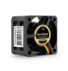 Вентилятор 5В DC ExeGate ExtraPower EP04020S3P-5 (40x40x20 мм, Sleeve bearing (подшипник скольжения), 3pin, 7000RMP, 30,5dBA)