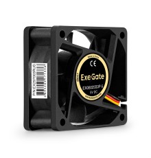 Вентилятор 5В DC ExeGate EX06025S3P-5 (60x60x25 мм, Sleeve bearing (подшипник скольжения), 3pin, 3500RMP, 25,3dBA)