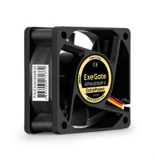 Вентилятор 5В DC ExeGate ExtraPower EP06025S3P-5 (60x60x25 мм, Sleeve bearing (подшипник скольжения), 3pin, 4800RMP, 33,5dBA)