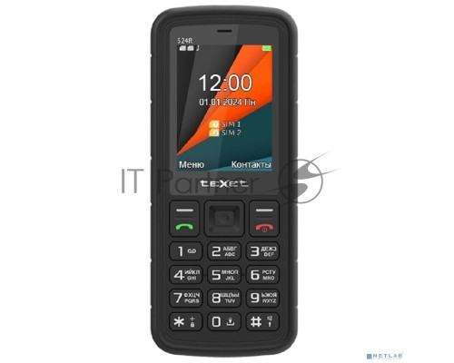 Мобильный телефон TEXET TM-524R цвет черный