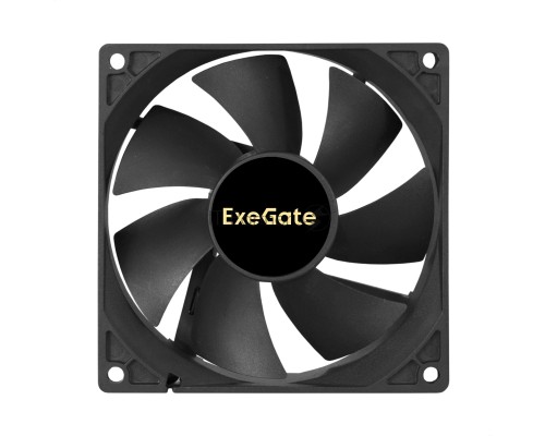 Вентилятор 12В DC ExeGate EX09225S4P-PWM (92x92x25 мм, Sleeve bearing (подшипник скольжения), 4pin, PWM, 0-2000 RPM, 0-26dBA)