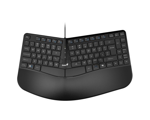 Клавиатура Genius Ergo KB-700, {Черный, проводная, USB, 104 клавиши} [31310053402]